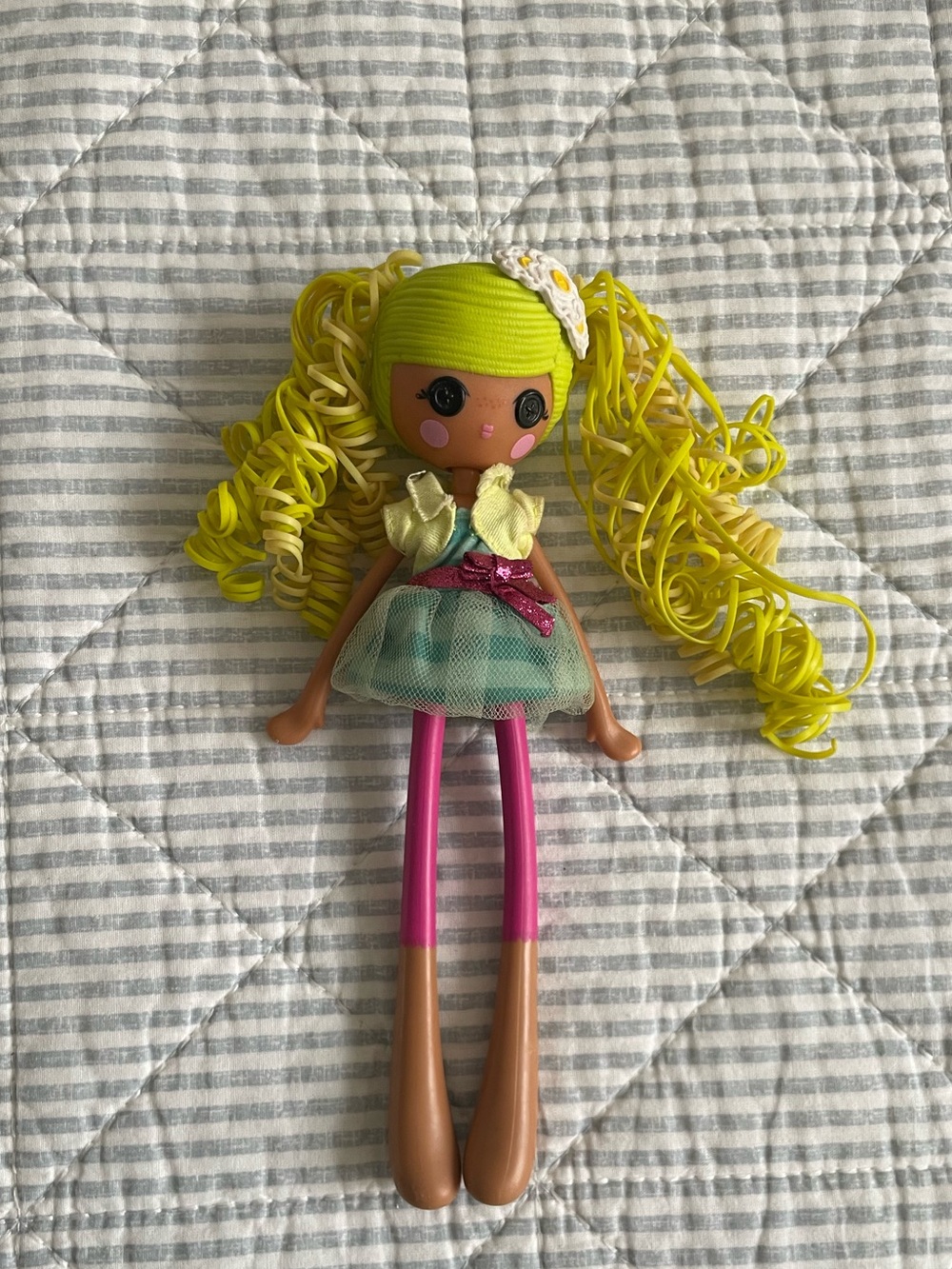 🌼 Lalaloopsy Girls Sunny Side Up Doll - Yellow Curly Hair & Tulle Skirt